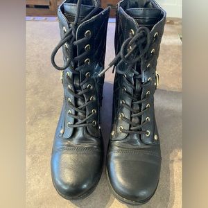 G by Guess Combat Boots